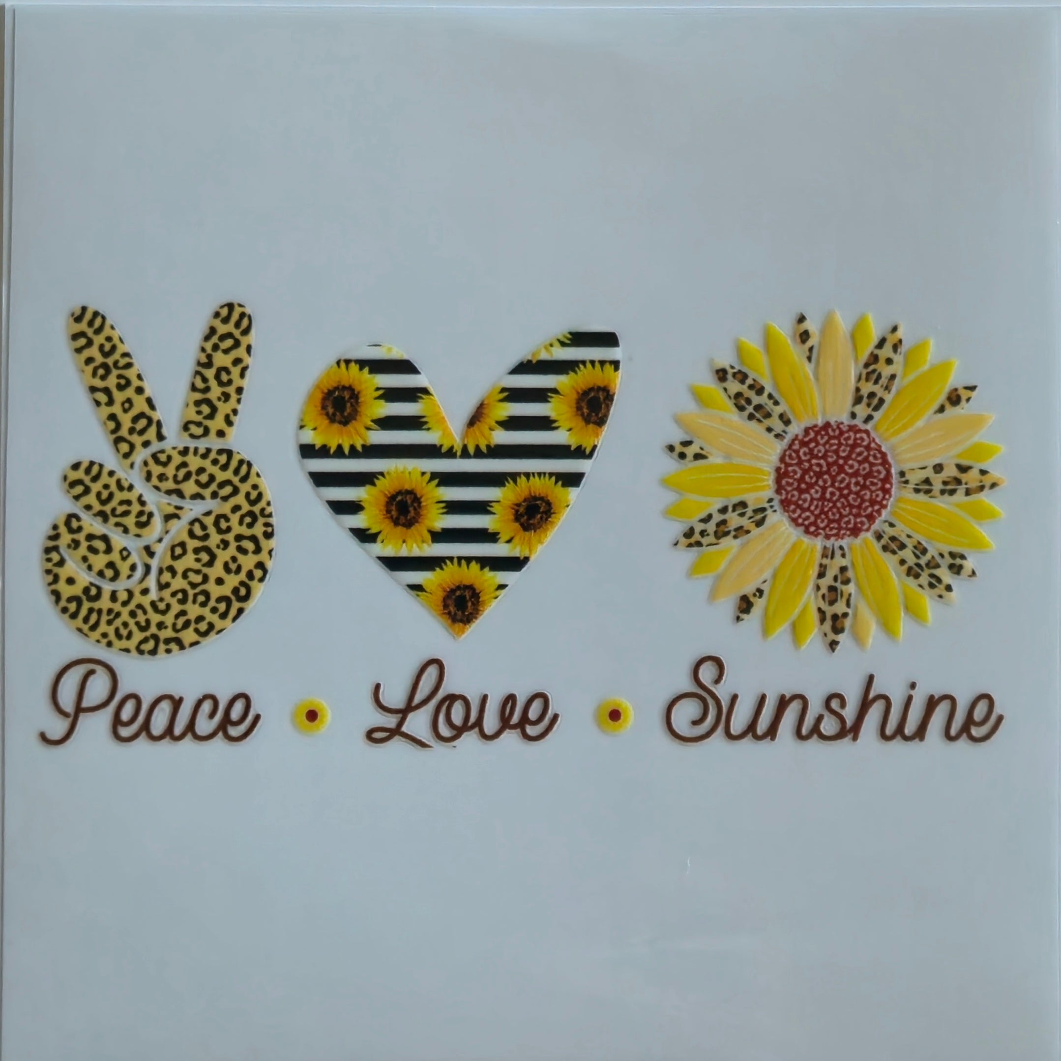 (507) Peace love sunshine