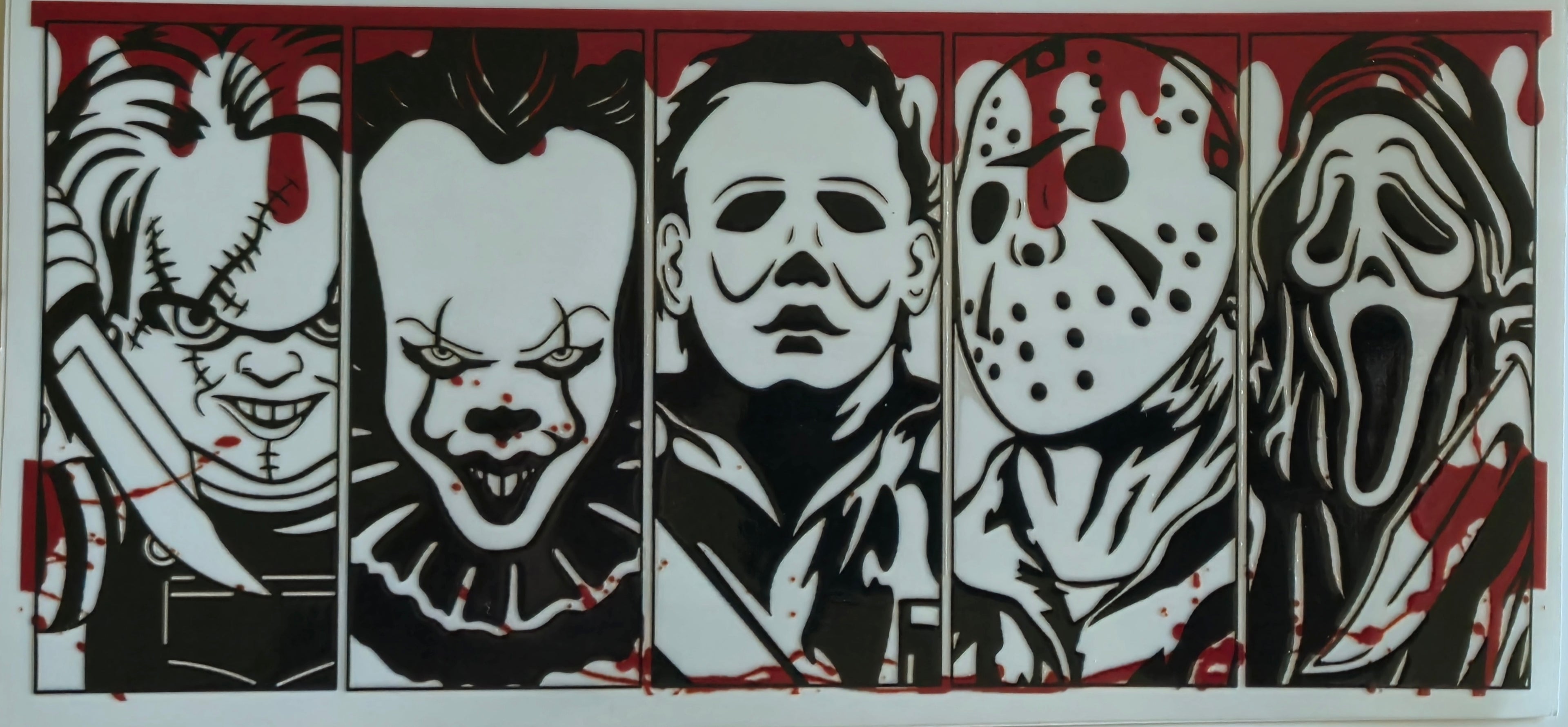 (535) Five faces horror