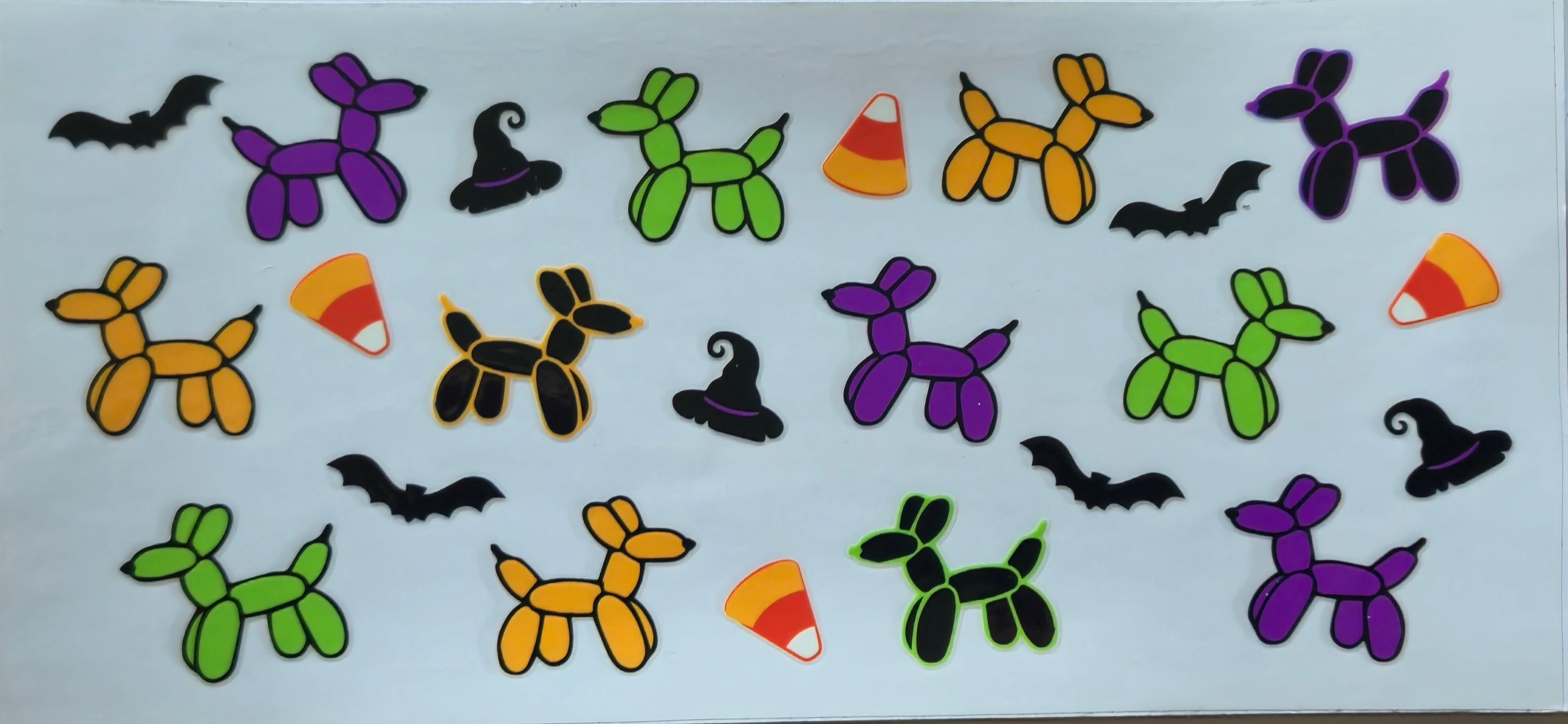 (5) Halloween Balloon Animals