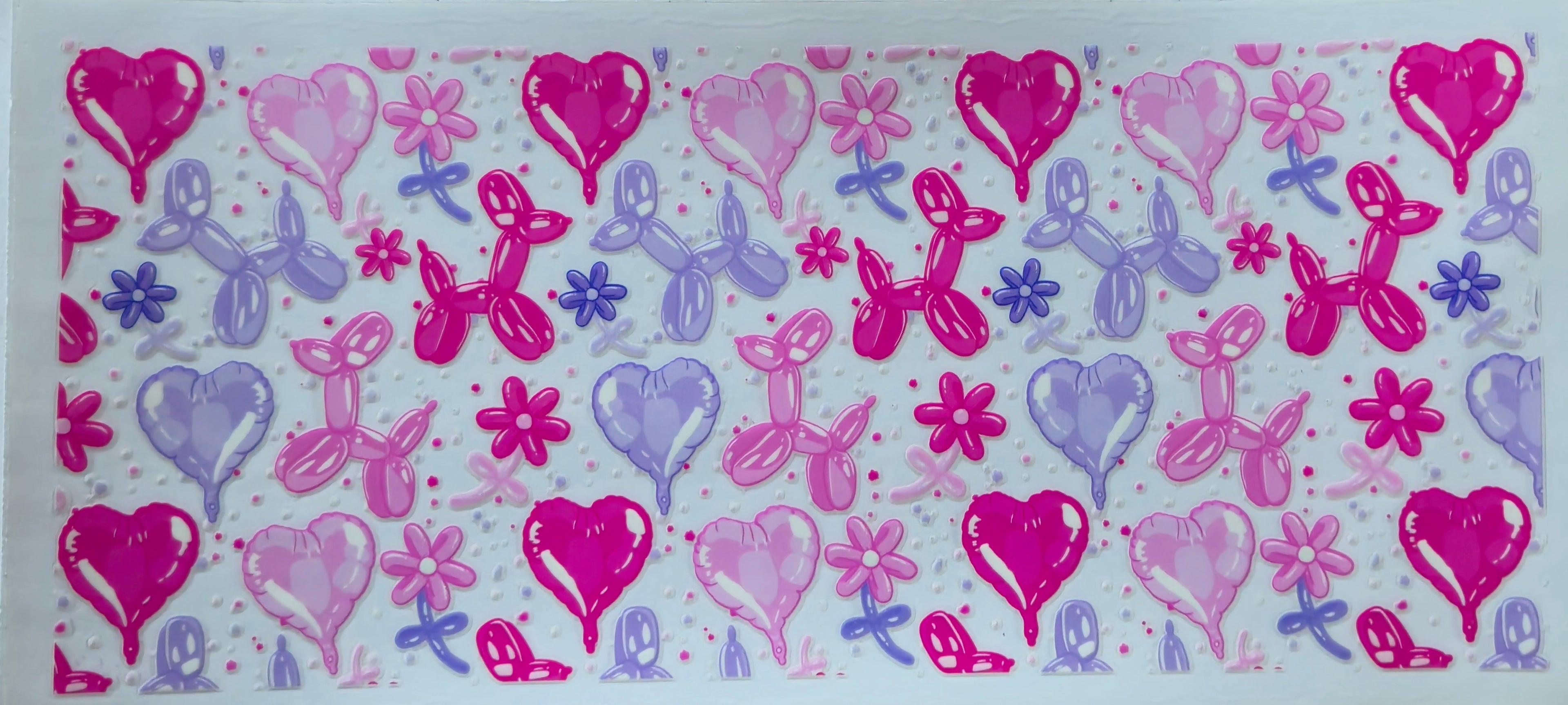 (4) Pink balloon Animals