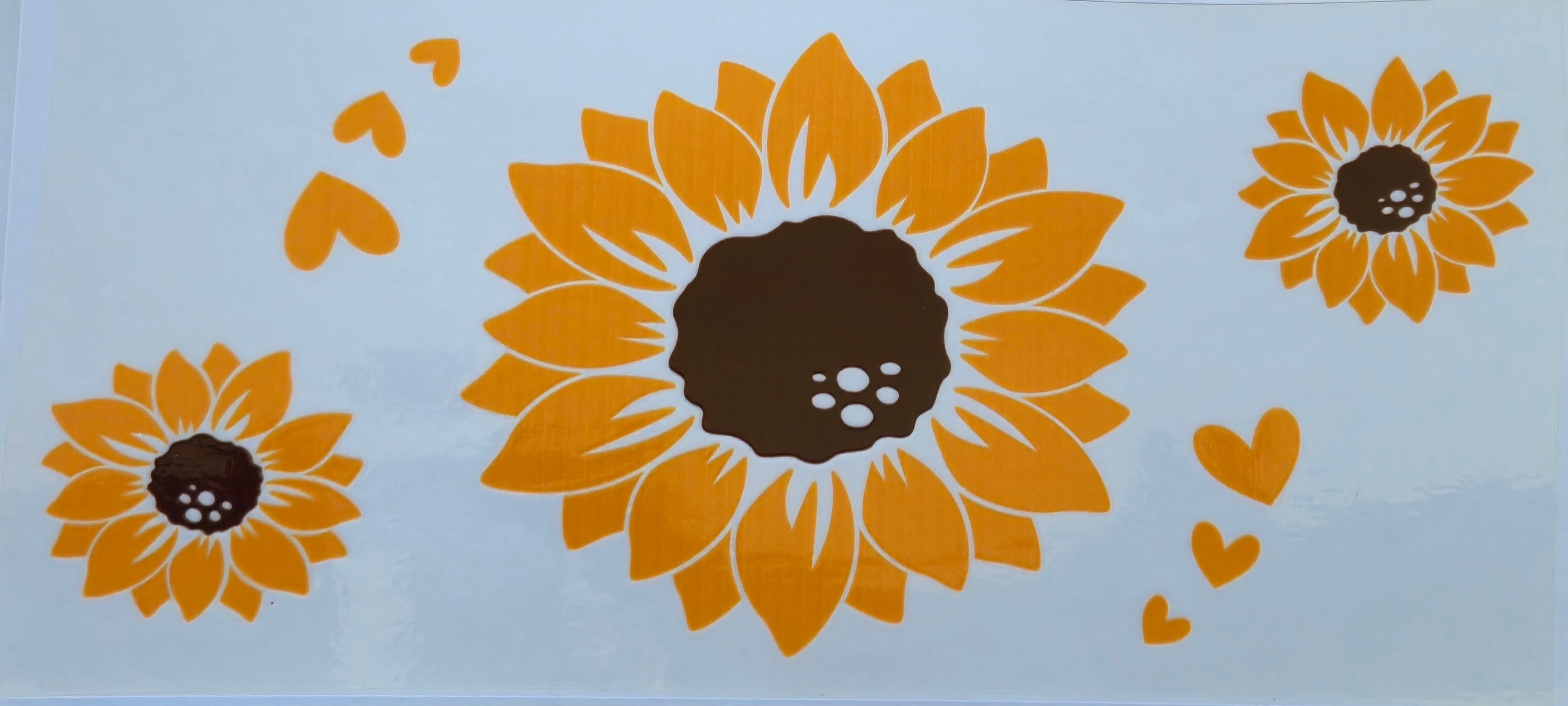 (32) Sunflowers and hearts