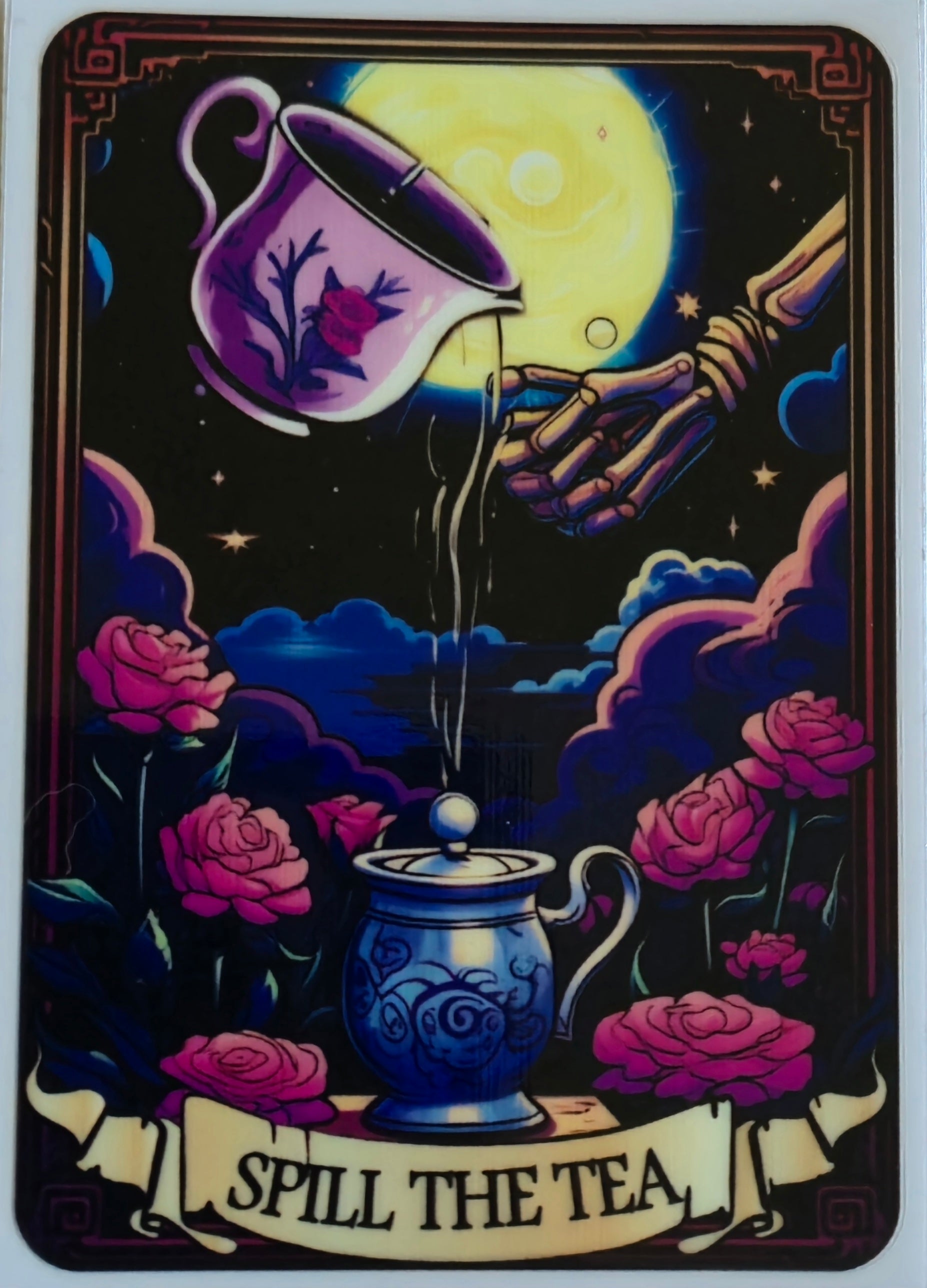 (114) Spill the tea (Purple moon)