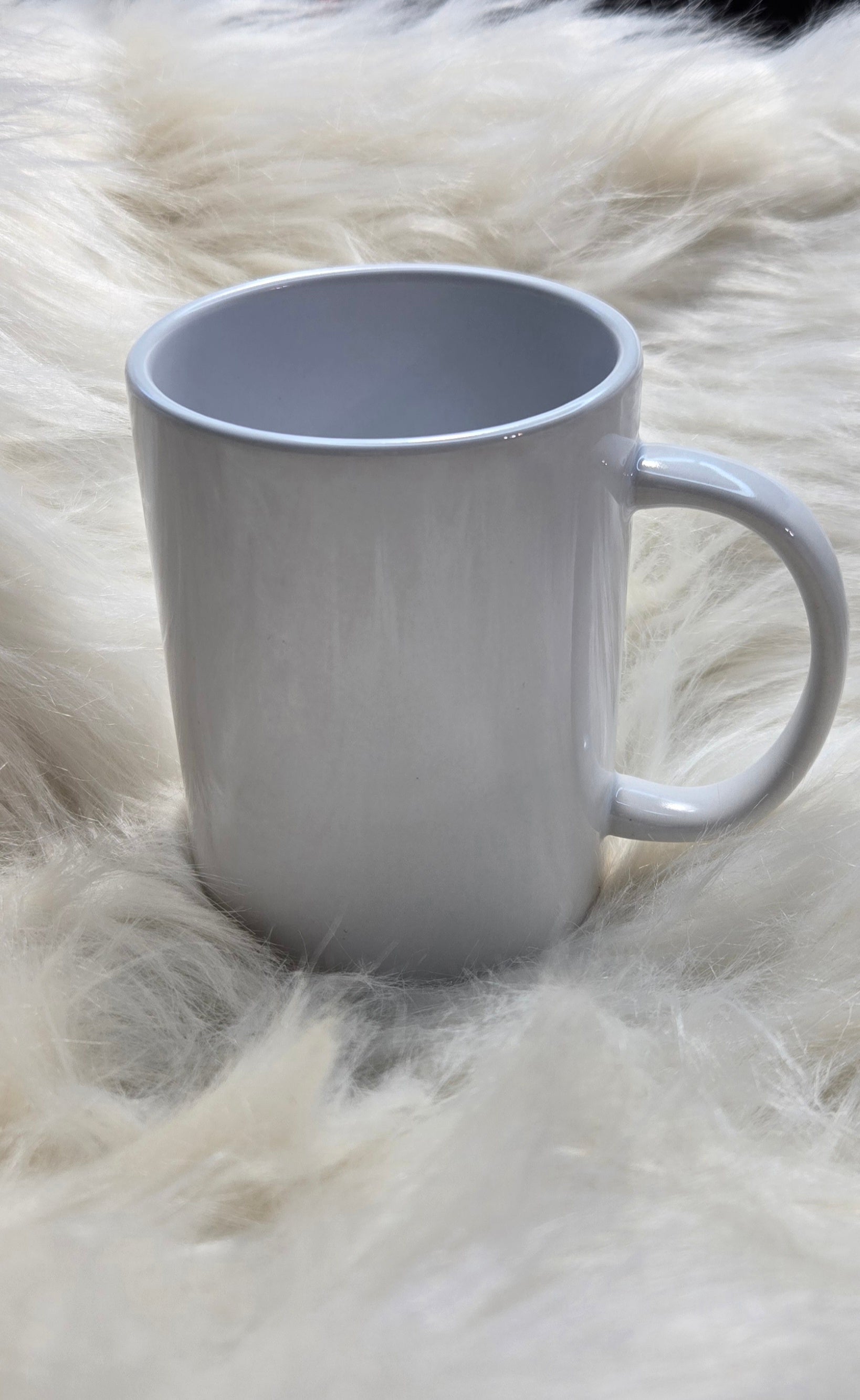 Sublimation gloss white coffee mug