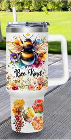40oz tumbler wrap (be kind)